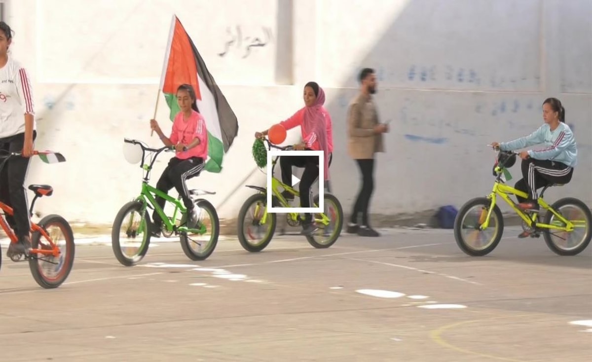 “الرياضة من أجل فتيات فلسطين”.. بنات غزة يحلقن بأحلامهن وطموحاتهن