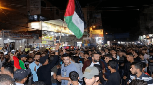 مظاهرات في غزة ترفض التهدئة مع الاحتلال