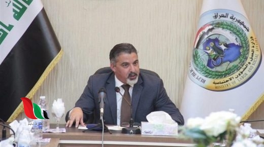 وزير العمل العراقي باسم الربيعي