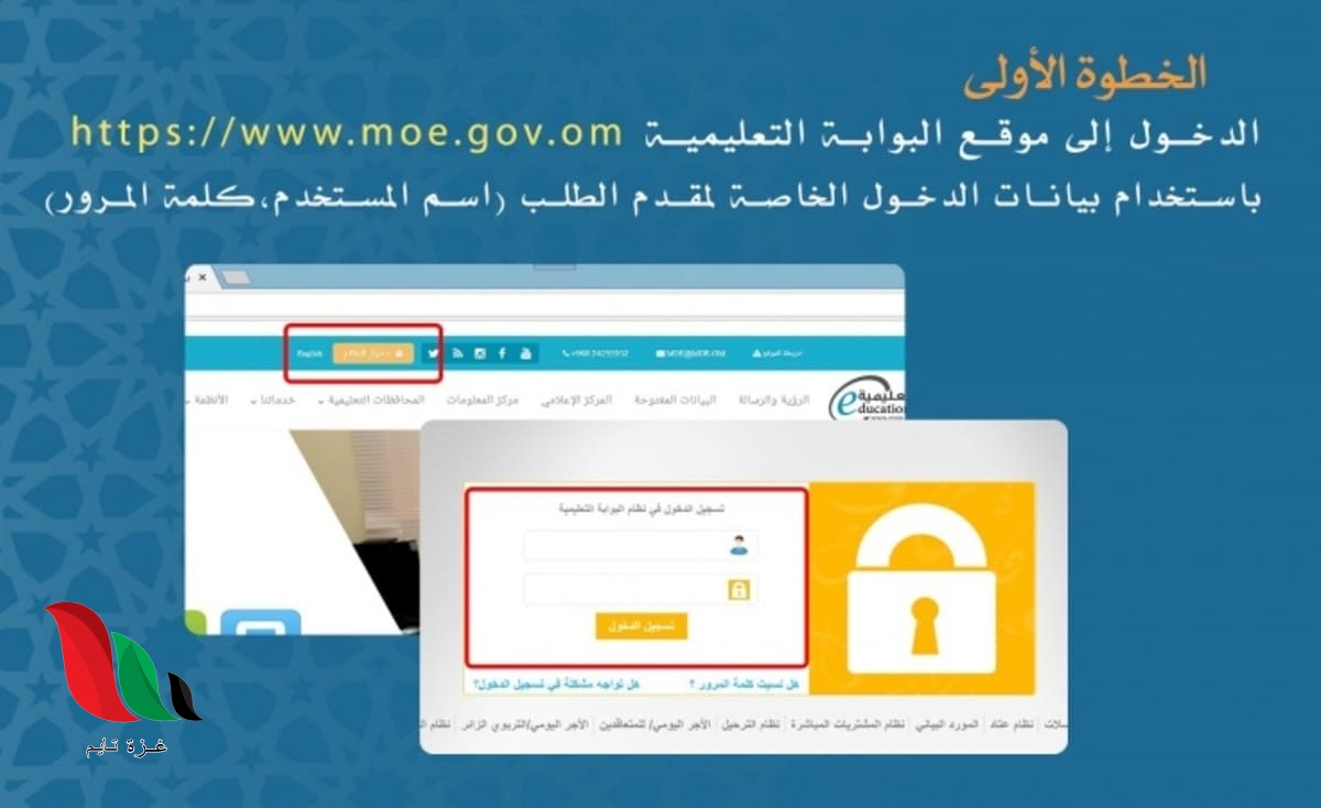البوابه التعليمية في سلطنة عمان تسجيل دخول النظام