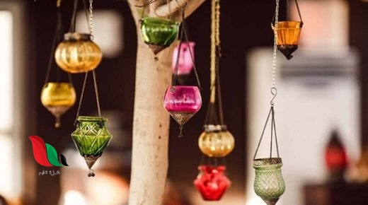 طريقة عمل فانوس رمضان بالورق الملون بالصور