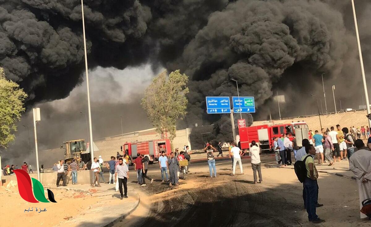فيديو: مشاهد مروعة في حادث حريق موقف العاشر على طريق العبور مصر الاسماعيلية اليوم
