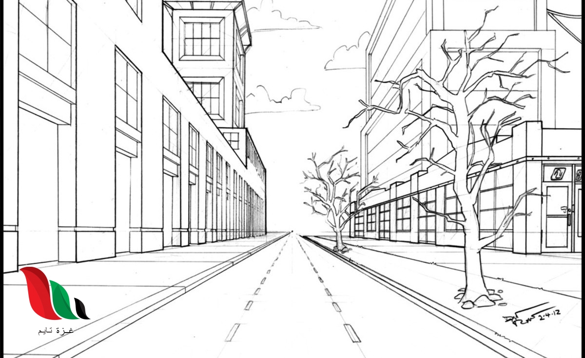 ما هي قواعد رسم المنظور ومن هو الفنان الذي اكتشفه