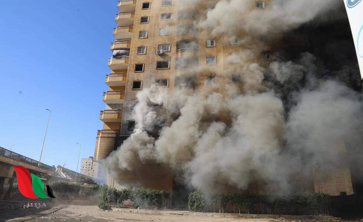 شاهد: اخر اخبار حريق عمارة الدائري اليوم في مصر