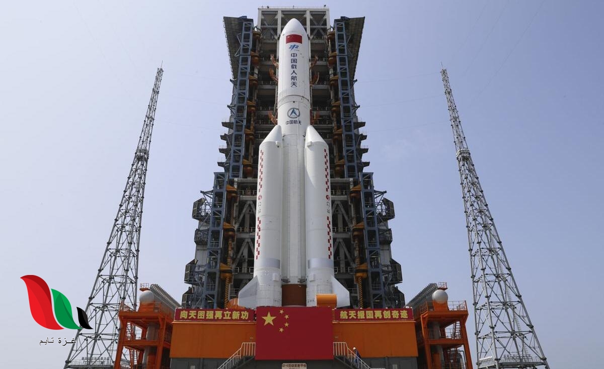 موقع متابعة مسار الصاروخ الصيني الخارج عن السيطرة