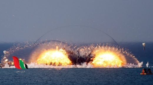 كيف تبدو القنبلة الفراغية بالتصوير البطئ
