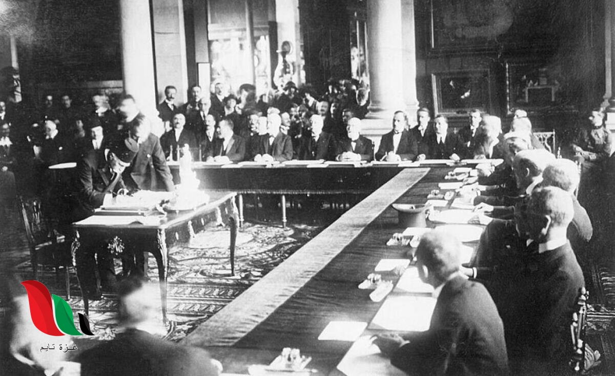 من نتائج معاهدة سيفر 1920 م