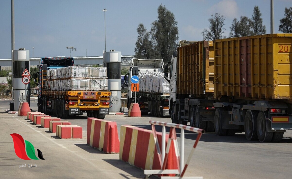 اقتصاد غزة: إعفاء جميع منتجات الضفة من أي رسوم سابقة