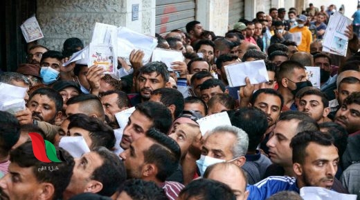 تطبيق المنسق فحص تصاريح العمل لعمال غزة