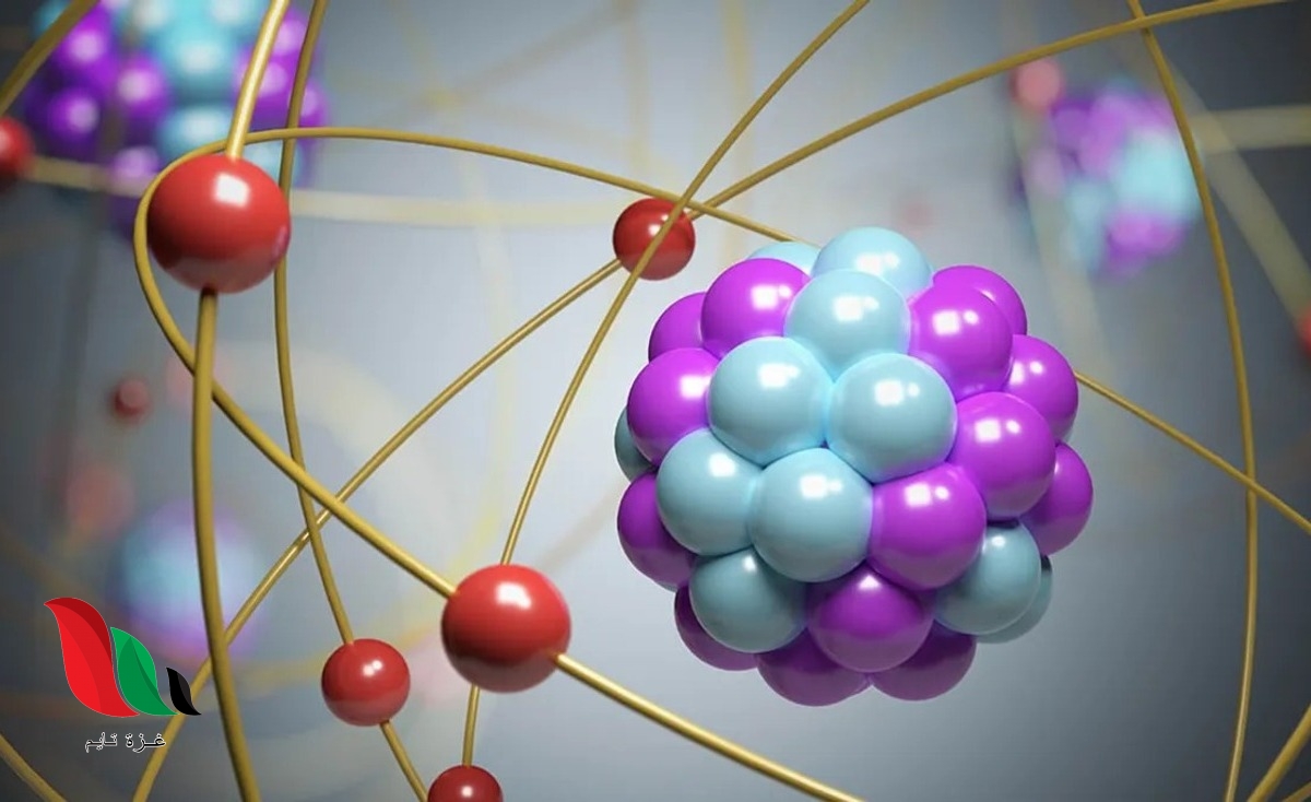 اي النماذج الذرة الآتية توضح نموذج دالتون للذرة