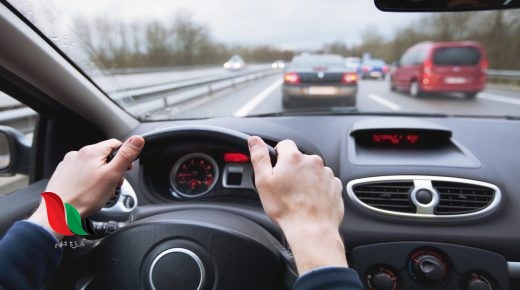 يبين الشكل التالي المسافة التي قطعها زيد بسيارته خلال رحلة