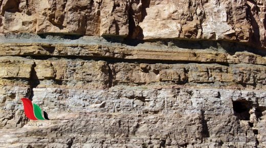 يوضح الرسم ادناه الطبقات الجيولوجية لصخور تحتوي على أحافير