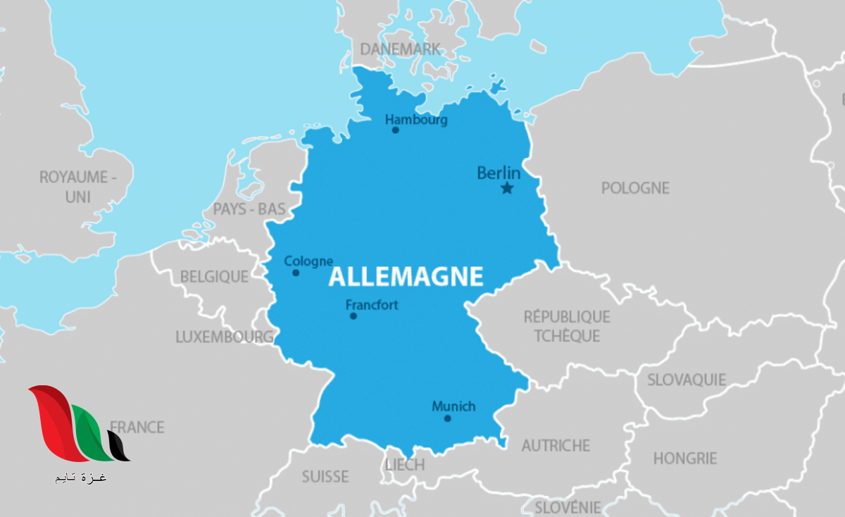 تعرف على خريطة المانيا بالعربي