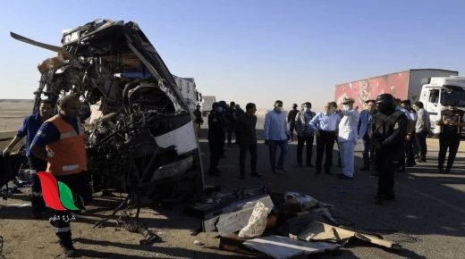 11وفاة و27 إصابة بحادث سير مروع في مصر