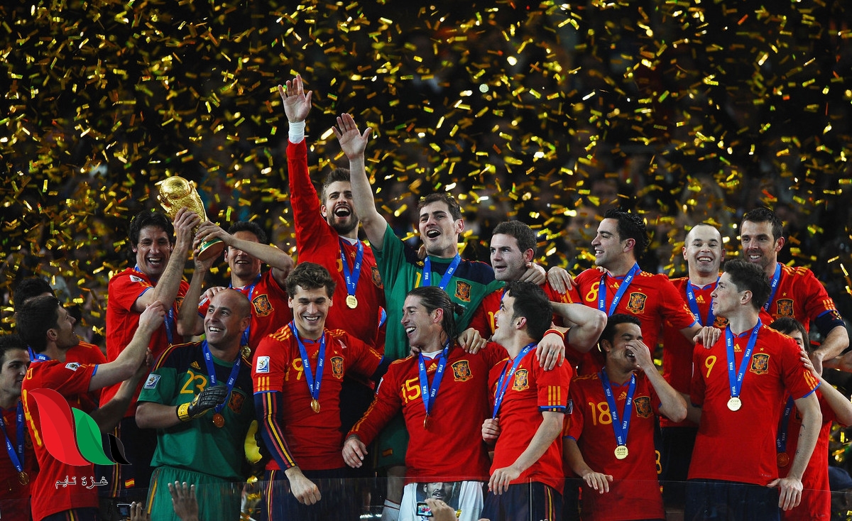 من هو المنتخب الذي فاز بكأس العالم عام 2010؟