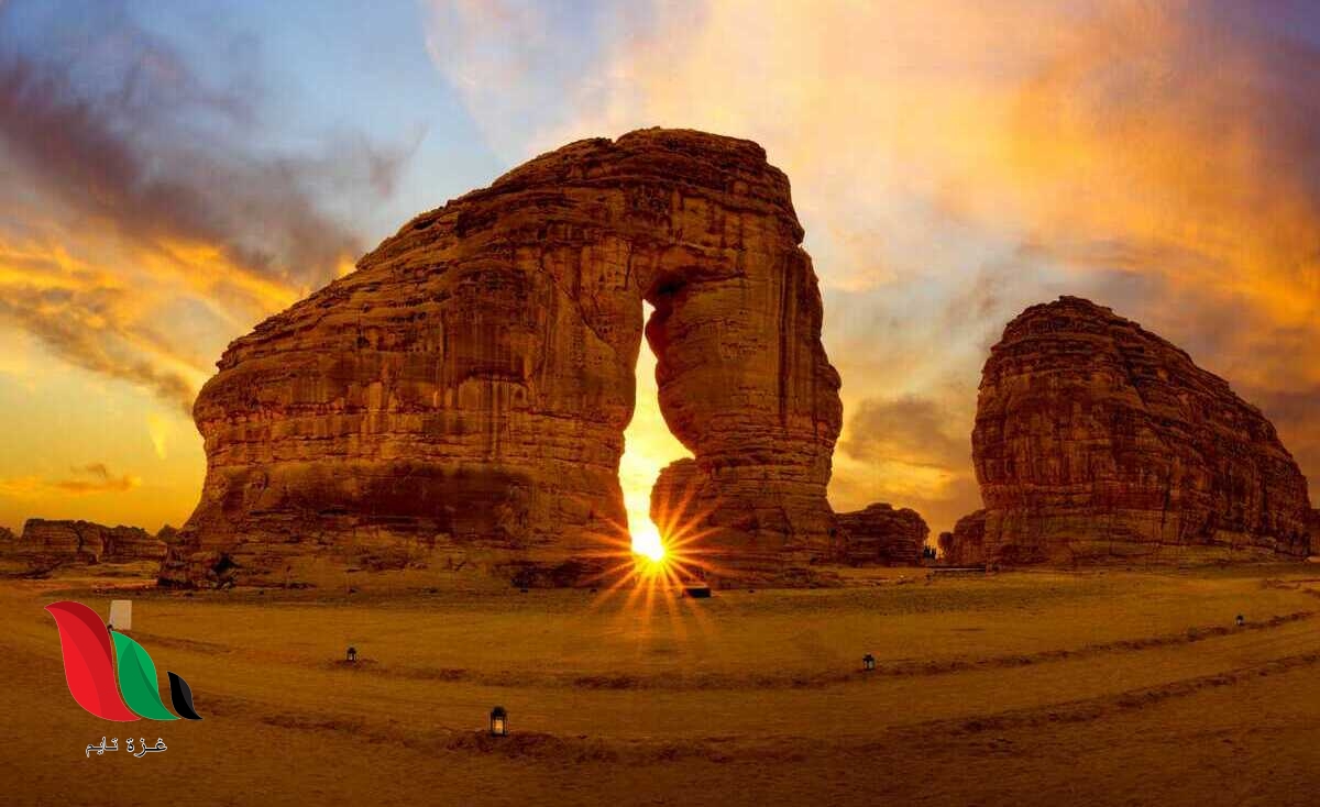 هو واحد من العديد من العجائب الجيولوجية في العلا