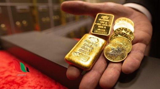 ارتفاع أسعار الذهب إثر تراجع الدولار وآمال تباطؤ وتيرة رفع أسعار الفائدة