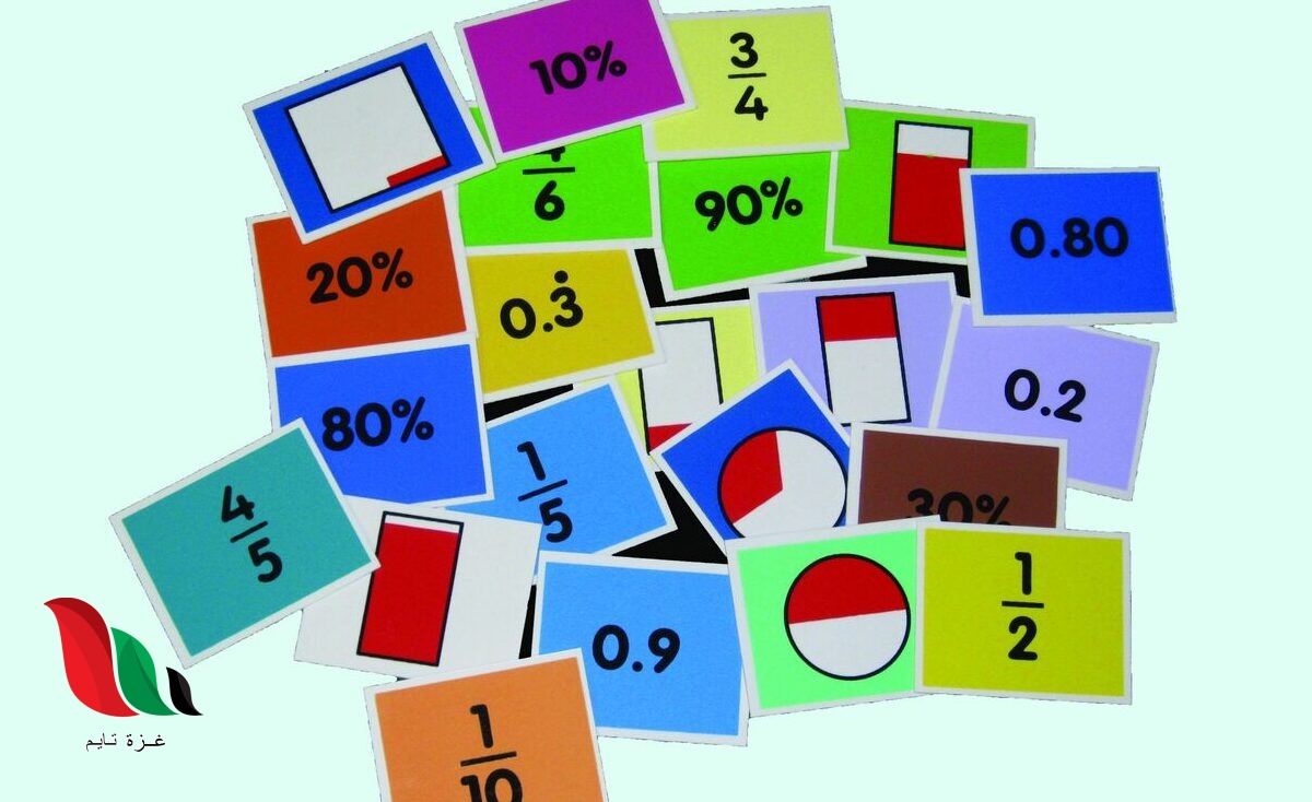 أراد عمر إعادة تدريج خط الأعداد التالي باستعمال الكسور العشرية