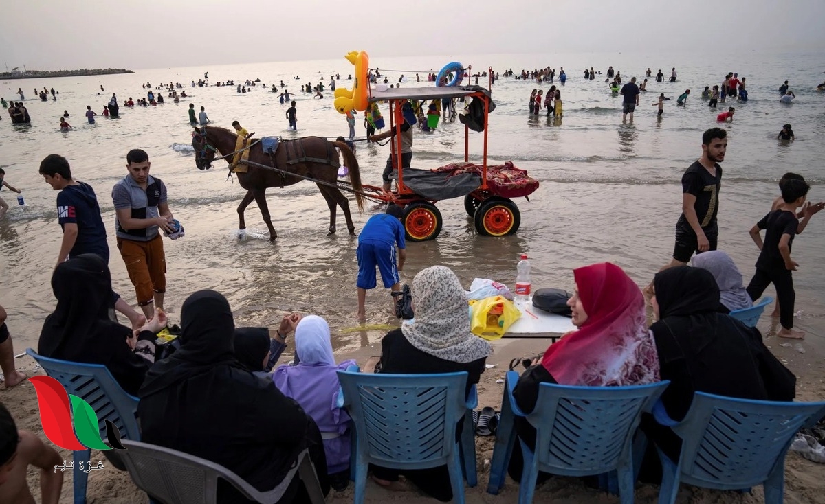 موسم البحر.. متنفس الغزيين الوحيد