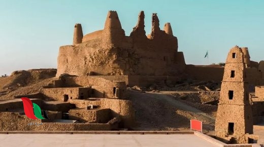 من المواقع الأثرية في منطقة الجوف