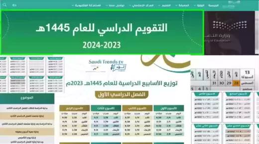 جدول الاختبارات النهائية 1445 الفصل الثالث في السعودية