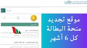 تجديد منحة البطالة الوسيط 2024 كل 6 أشهر في الجزائر minha anem dz