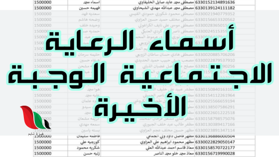 منصة مظلتي اسماء الرعاية الاجتماعية 2024 الوجبة الاخيرة