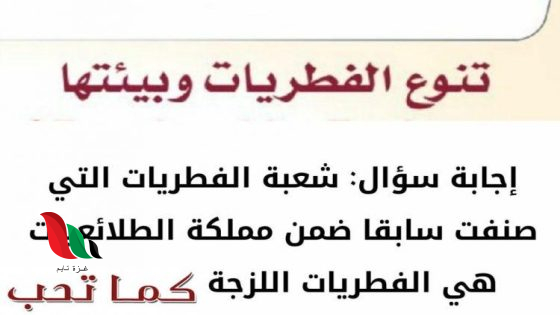 شعبة الفطريات التي صنفت سابقا ضمن مملكة الطلائعيات