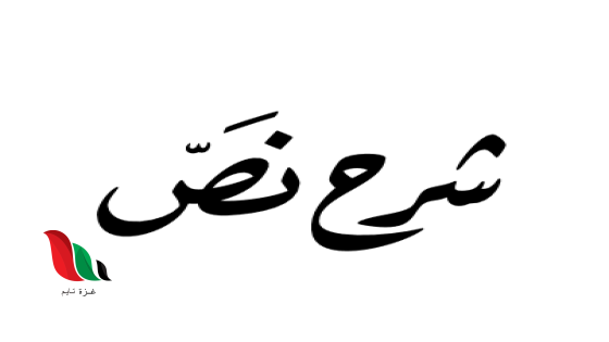 شرح نص شارع الاميرات سنة ثامنة أساسي