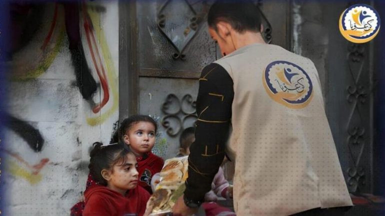 رابط التسجيل لأهل غزة بمركز كون عونا الخيري للمساعدات الإغاثية