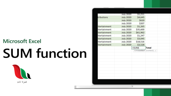 الدالة التي تقوم بمهمة إرجاع ناتج الجمع للأعداد المدخلة هي