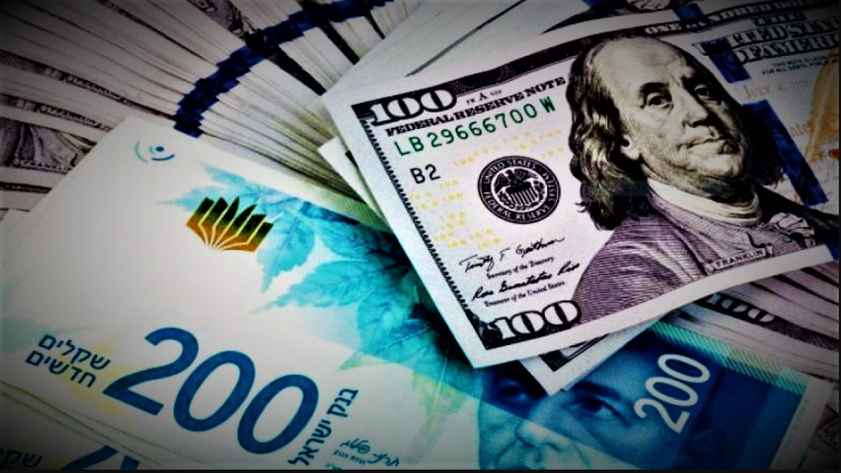 الدولار بالشيكل | الدولار يقفز إلى 3.34 شيكل في الأسواق الفلسطينية