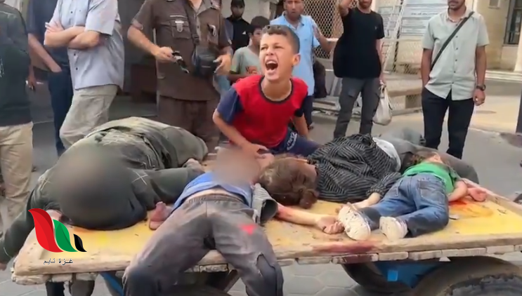 أي جريمة أبشع من قصف أطفال ينتظرون علاج الجوع؟