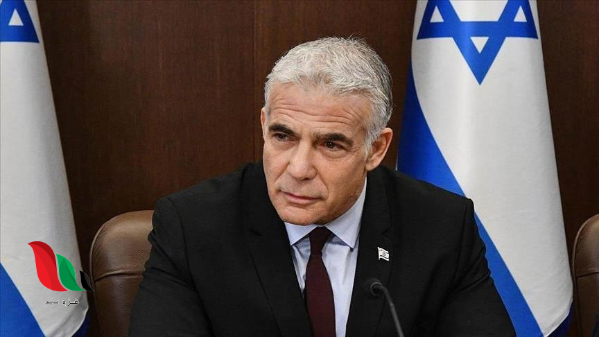 لابيد ينبه غزو غزة سيسبب خسائر فادحة لإسرائيل