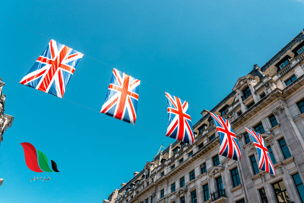 London architecture: union jack flags