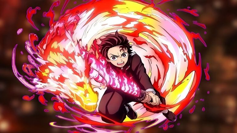 شاهد فيلم انمي قاتل الشياطين القلعة اللانهائية على تليجرام ايجي بست