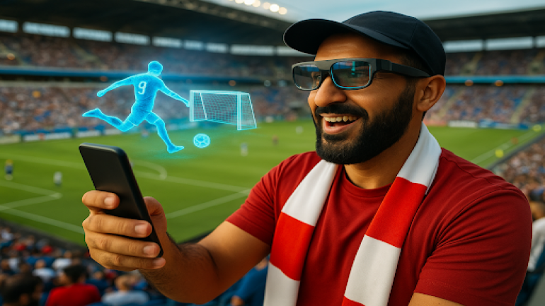 الواقع المعزز يُحسّن تجربة مشجعي كرة القدم