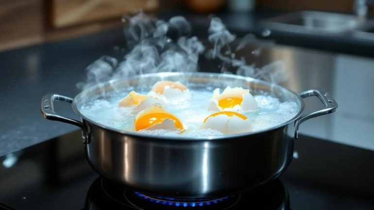 حيلة تيك توك الذكية: سلق البيض المثالي في 45 ثانية فقط