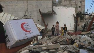 رابط التسجيل للمساعدات الإماراتية ضمن حملة "تراحم من أجل غزة" عبر الهلال الأحمر الإماراتي