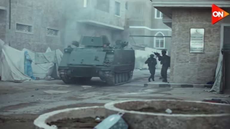 هل تم تصوير مسلسل “أصحاب الأرض” في غزة؟