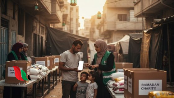فتح باب التسجيل في مشروع رمضان الخير لدعم الأسر المحتاجة بغزة