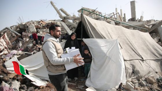 حملة حكومية لتسجيل مراكز الإيواء والحصول على الدعم الإغاثي في غزة