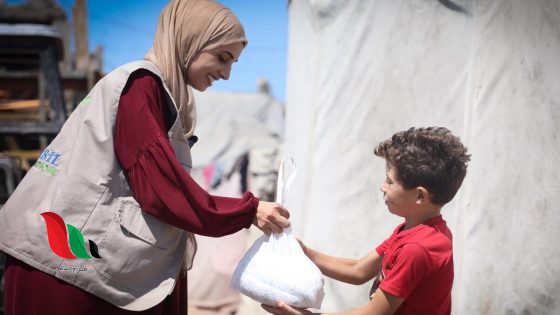 جمعية السنابل تعيد فتح باب التسجيل للاستفادة من المساعدات في غزة