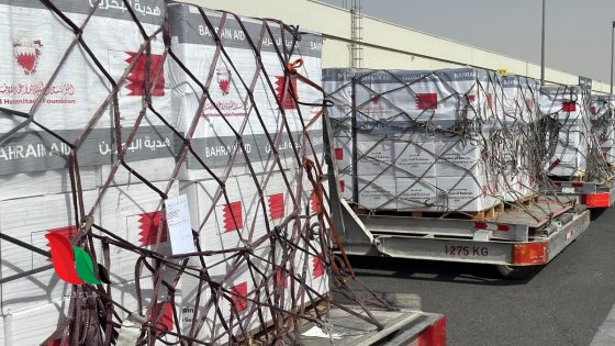 بشراكة إماراتية بحرينية.. إرسال شحنة إغاثية عاجلة تزن 100 طن إلى غزة