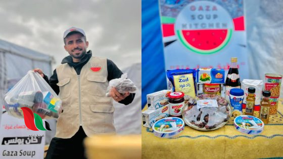 حساء غزة يعلن تسجيل 500 عائلة يوميًا للحصول على الطرود الغذائية