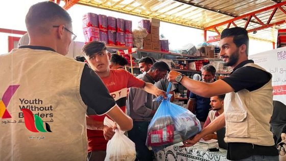رابط التسجيل للحصول على مساعدات مؤسسة شباب بلا حدود في غزة