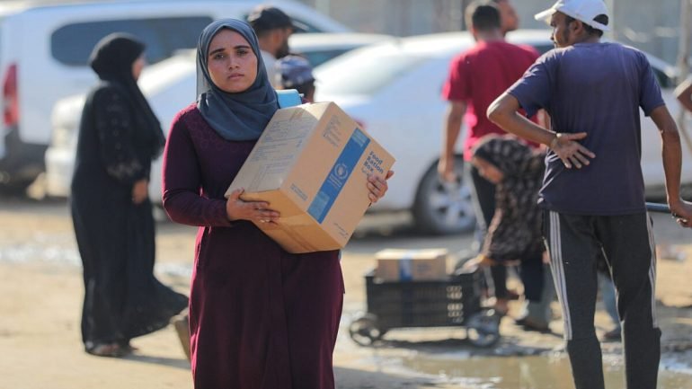 بيان مهم من الغذاء العالمي بشأن بيانات المستفيدين من المساعدات في غزة