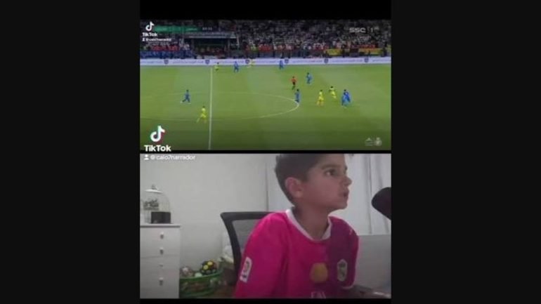 مقطع الطفل البرازيلي كايو كايو الاصلي يشعل تليجرام