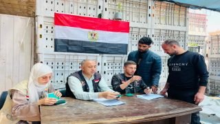 اللجنة المصرية تفتح باب التسجيل للأسر التي لم تستفد من المساعدات في غزة