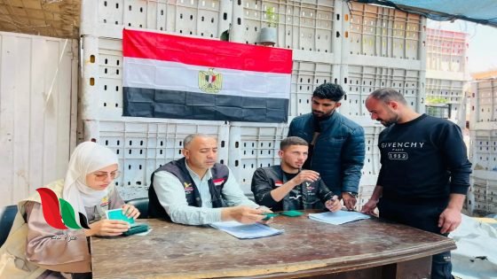 اللجنة المصرية تفتح باب التسجيل للأسر التي لم تستفد من المساعدات في غزة